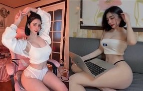Молодые люди бросают вызов ее круглой пизде.